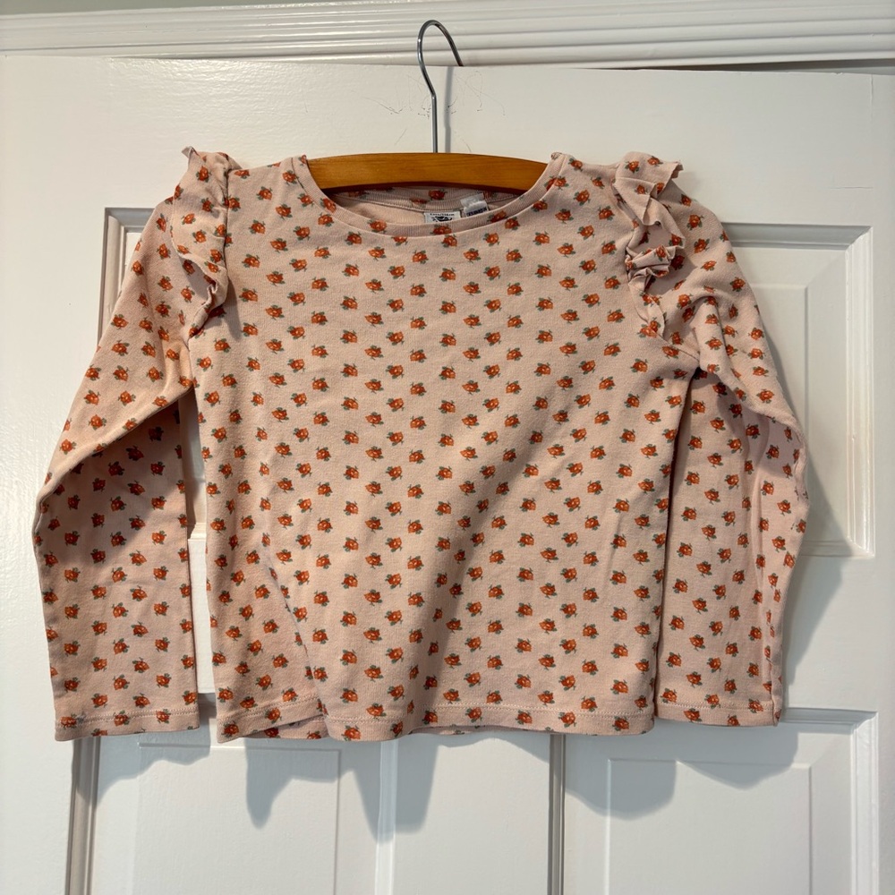Floral Kids Long Sleeve Top